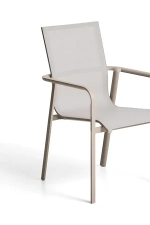 Weekendaanbieding Kave Home Canea tuinstoel Taupe/Beige