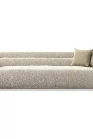 4-Zitsbank Barcelona Boucle Beige Nieuw