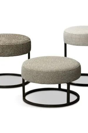 Actieprijs Hocker Escabel Set van 3
