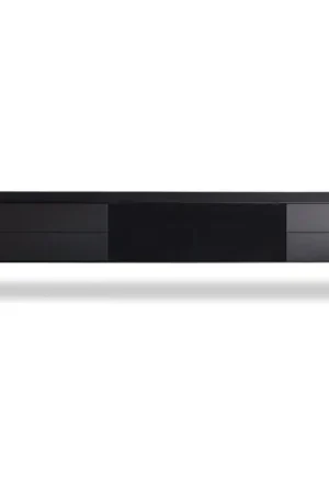 Zwevend TV Meubel Met Speakerdoek Milan Zwart 270cm Betaalbaar