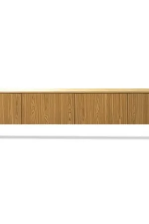 Zwevend TV-Meubel Bemmel Natural Ash Fineer 240cm Speciale Aanbieding