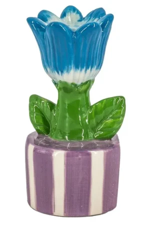 Aanbieding Kaarsenstandaard tulp stripes