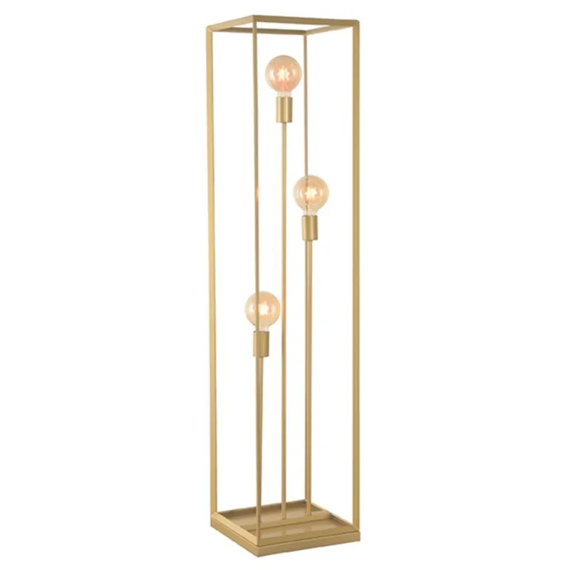 Label51 LABEL51 Vloerlamp Tetto - Antiek goud - Metaal - Vloerlamp Fabrieksprijs