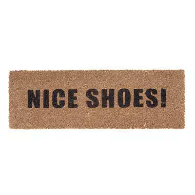 2x Present Time Door Mat Nice Shoes Black Fabrieksprijs