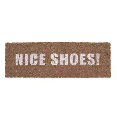 2x Present Time Door Mat Nice Shoes White Merkproduct