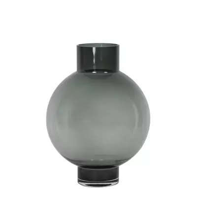 Aanbieding Light&living Vaas Ø34,5x46 cm KEISHA glas grijs