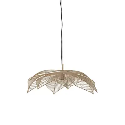 Weekendaanbieding Light&living Hanglamp Ø72x29 cm PAVAS mat beige