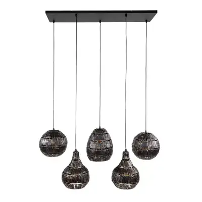 Aanbieding AnLi Style Hanglamp Multi Shade 5L