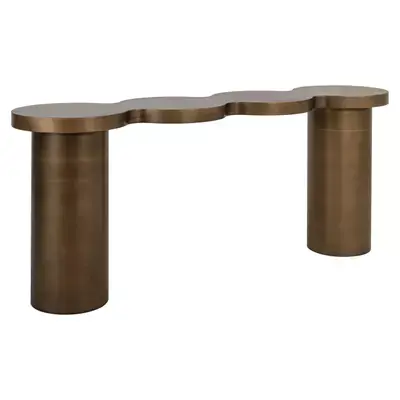 Richmond Console Bubba brushed gold Dagaanbieding