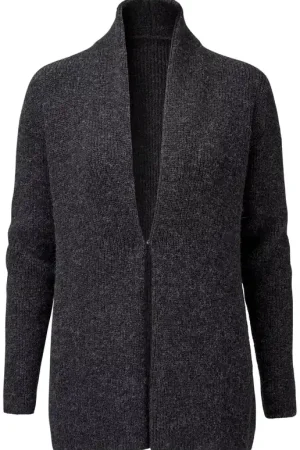 Favoriet Dames Vest Royal Alpaca, Antraciet
