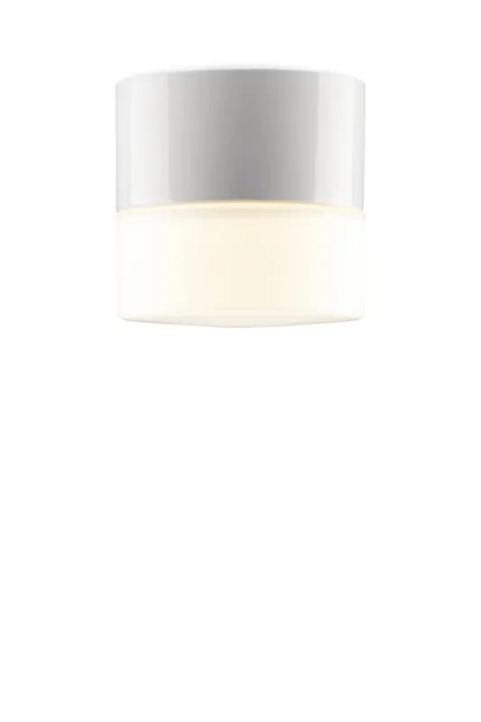 Aanbieding Cilinder voor wand- en plafondverlichting, Een, Wit/mat