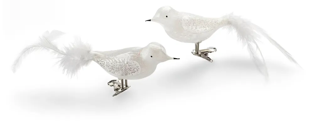 Lauscha ijsglas ooievaar, Wit Actieprijs