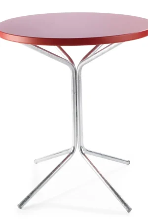 Finale Uitverkoop Tafel Pix, thermisch verzinkt, Signaalrood RAL 3001