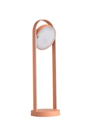 Aanbieding Accu tafellamp Giravolta medium nude-rose touch