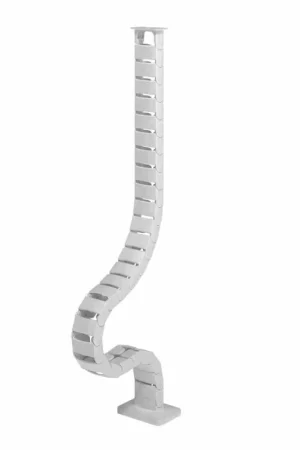 Aanbieding Dataflex Addit kabelgeleider zit-sta 130 cm – bureau 470 Kabel beschermer - Wit